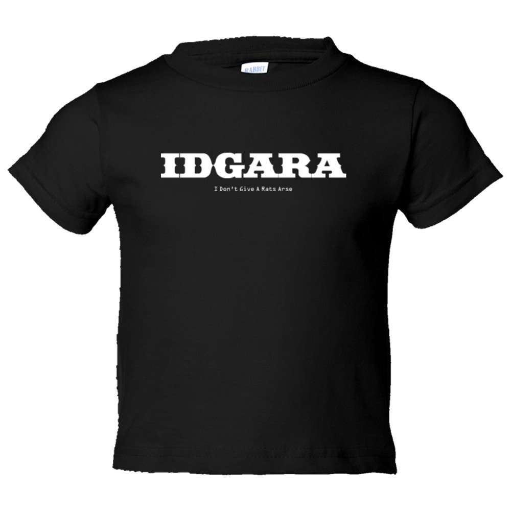 Toddler Sized Idgara I Don'T Give A Rats Arse Sms Styile Riot - Tee Shirt Rabbit Skins