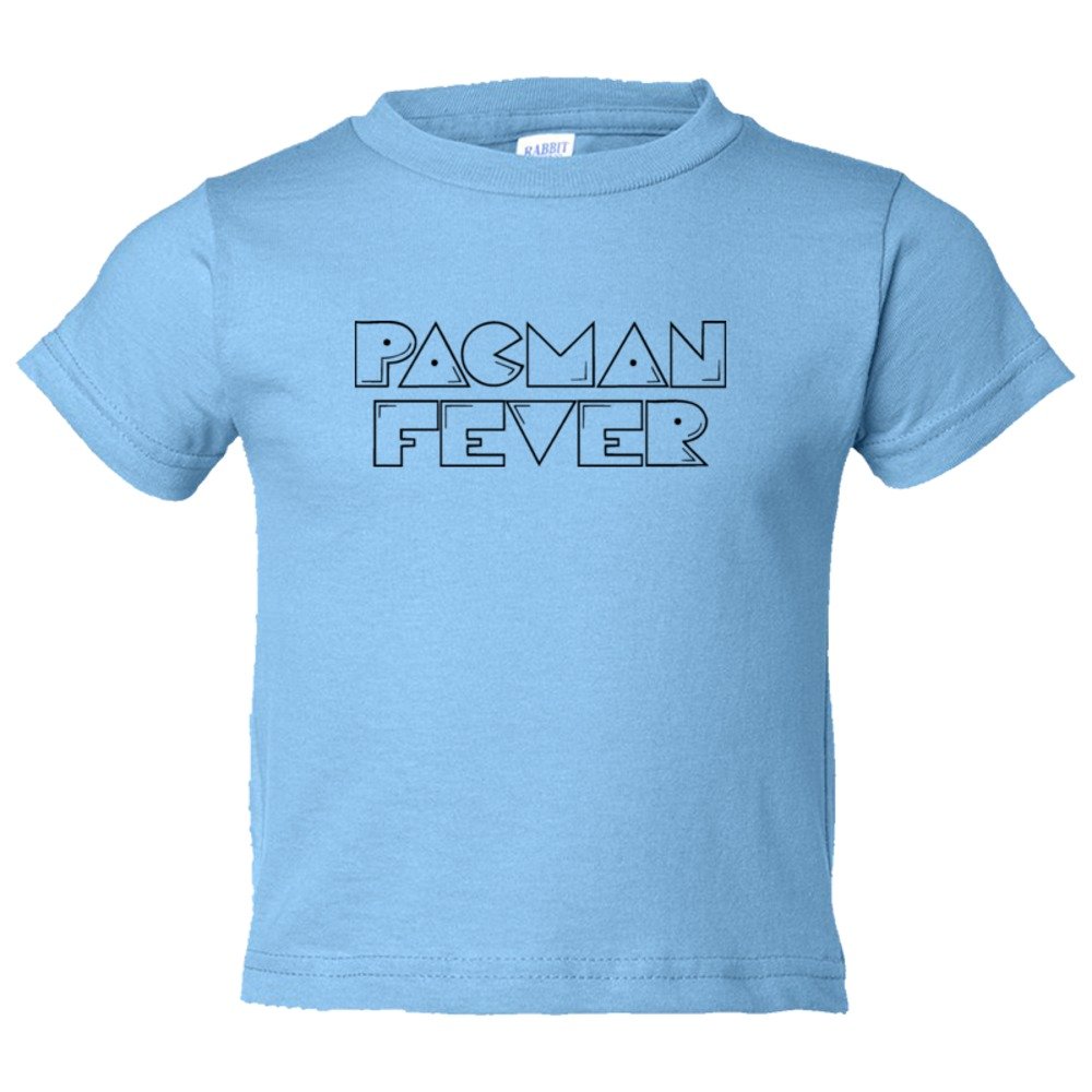 Toddler Sized Pacman Fever Classic Gaming Logo - Tee Shirt Rabbit Skins