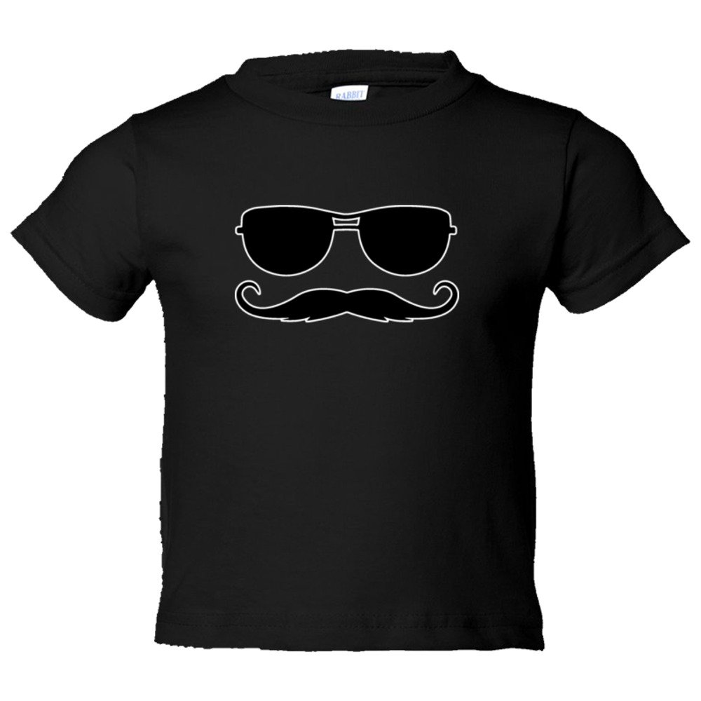 Toddler Sized Ray Ban Sunglasses With Killer Mustache - Tee Shirt Rabbit Skins