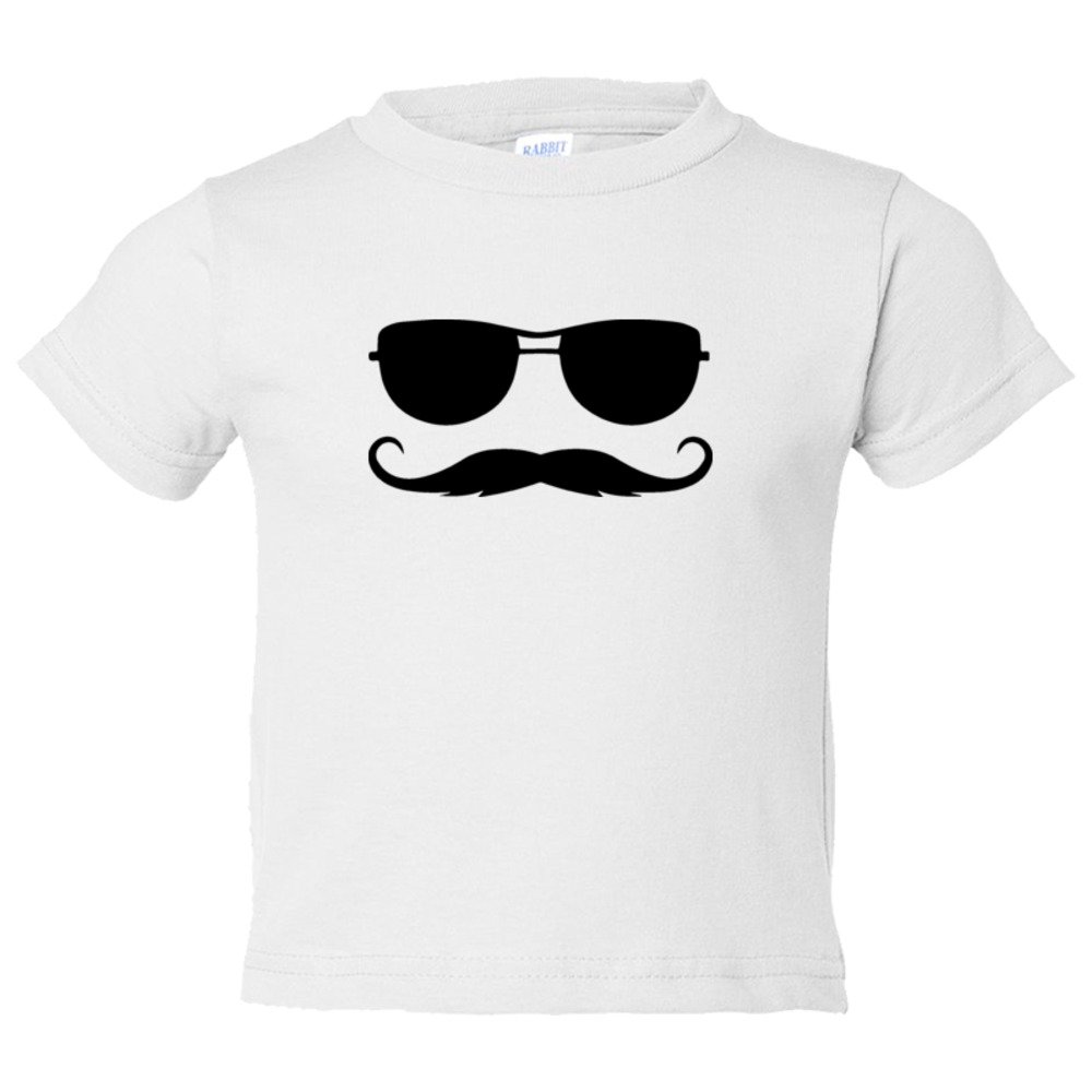 Toddler Sized Ray Ban Sunglasses With Killer Mustache - Tee Shirt Rabbit Skins