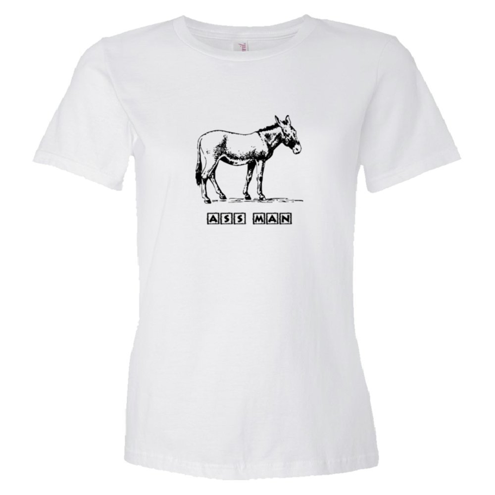 Womens Ass Man Donkey Sexual Preference - Tee Shirt