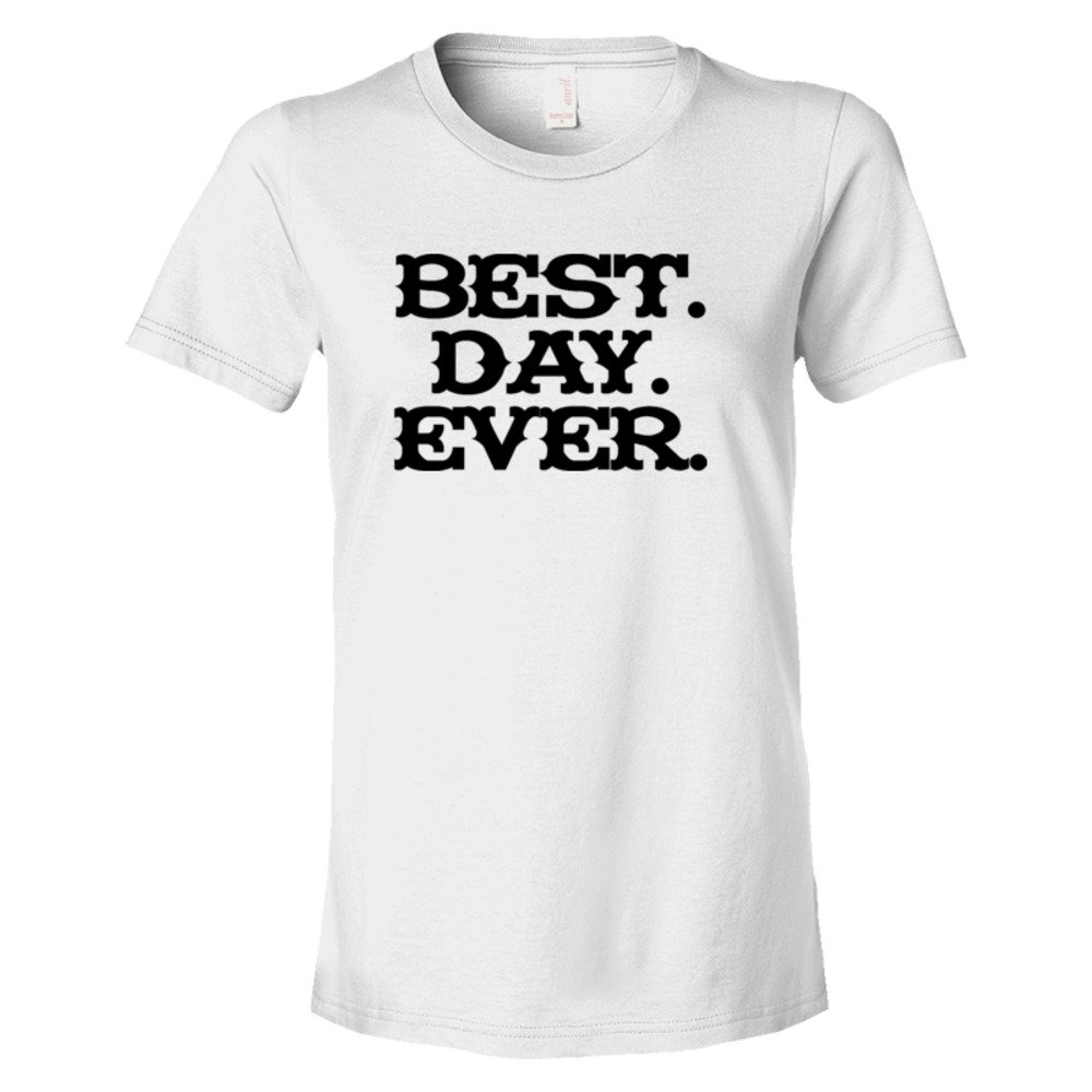 Womens Best. Day. Ever. Mad Magazine Font - Tee Shirt