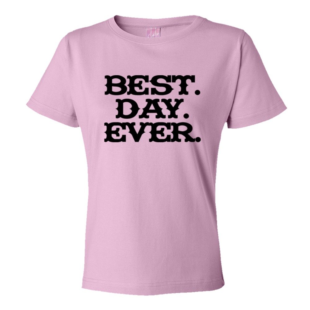 Womens Best. Day. Ever. Mad Magazine Font - Tee Shirt