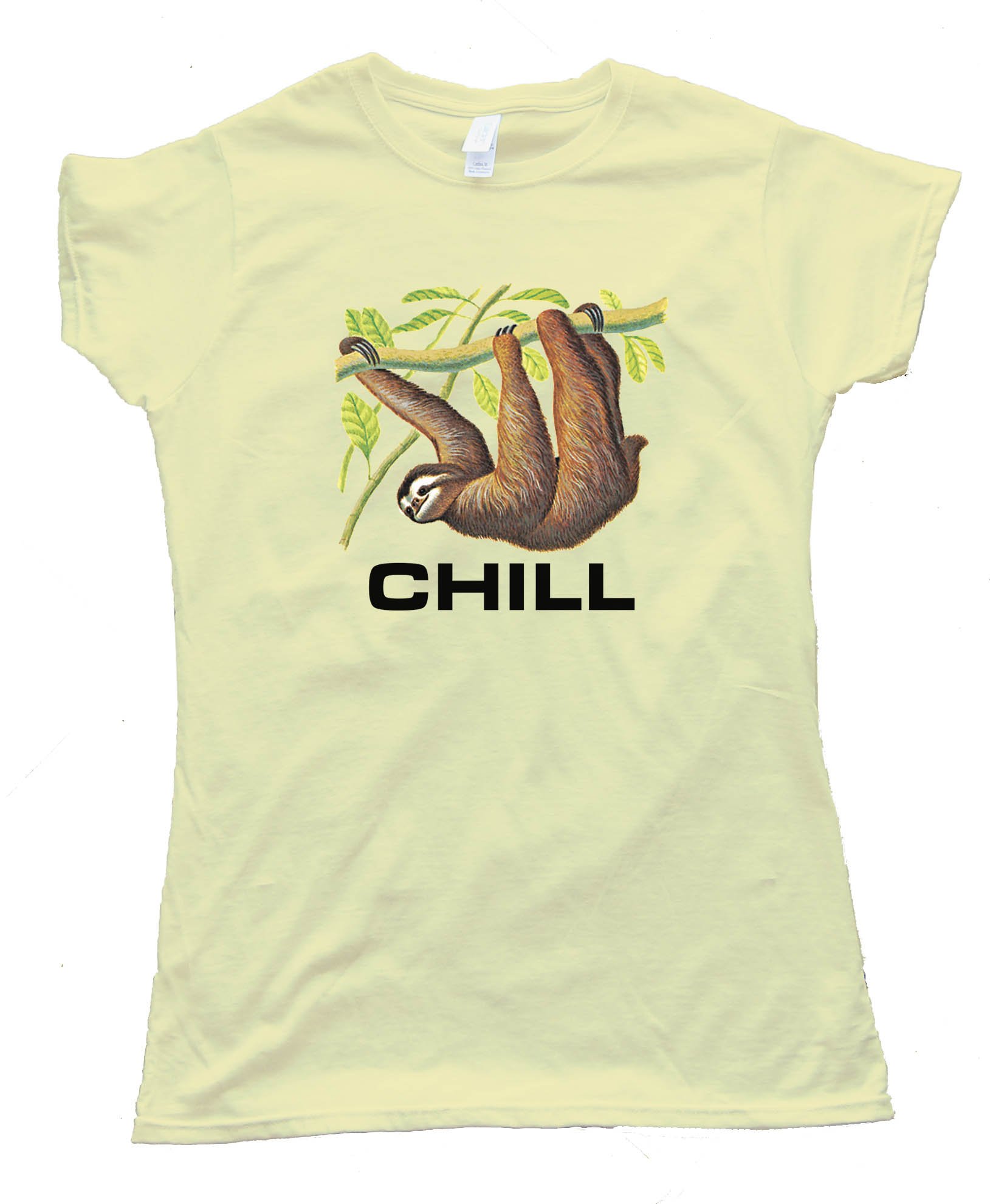 Womens Chill Sloth - Tee Shirt