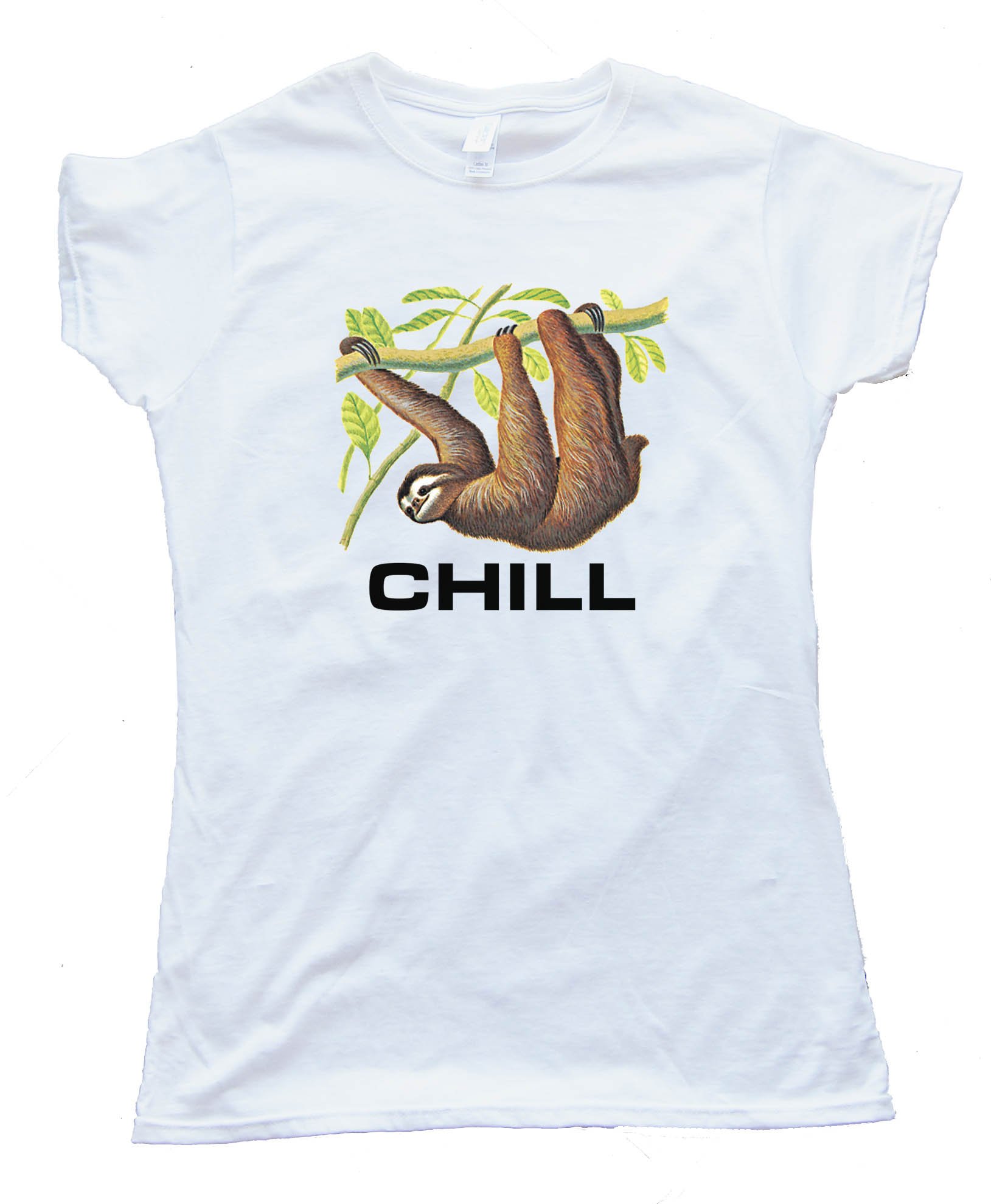 Womens Chill Sloth - Tee Shirt