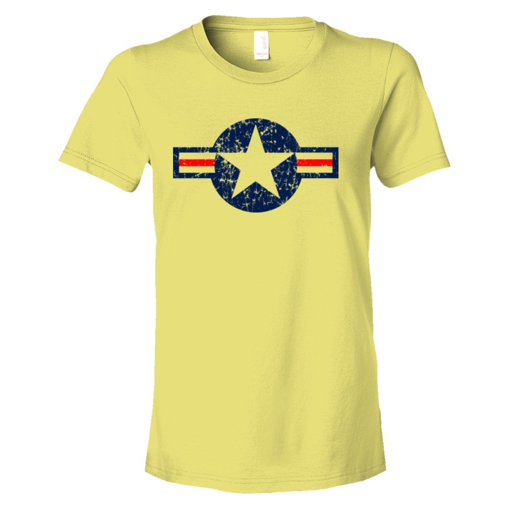 Womens Classic American Military Star Air Force - Tee Shirt