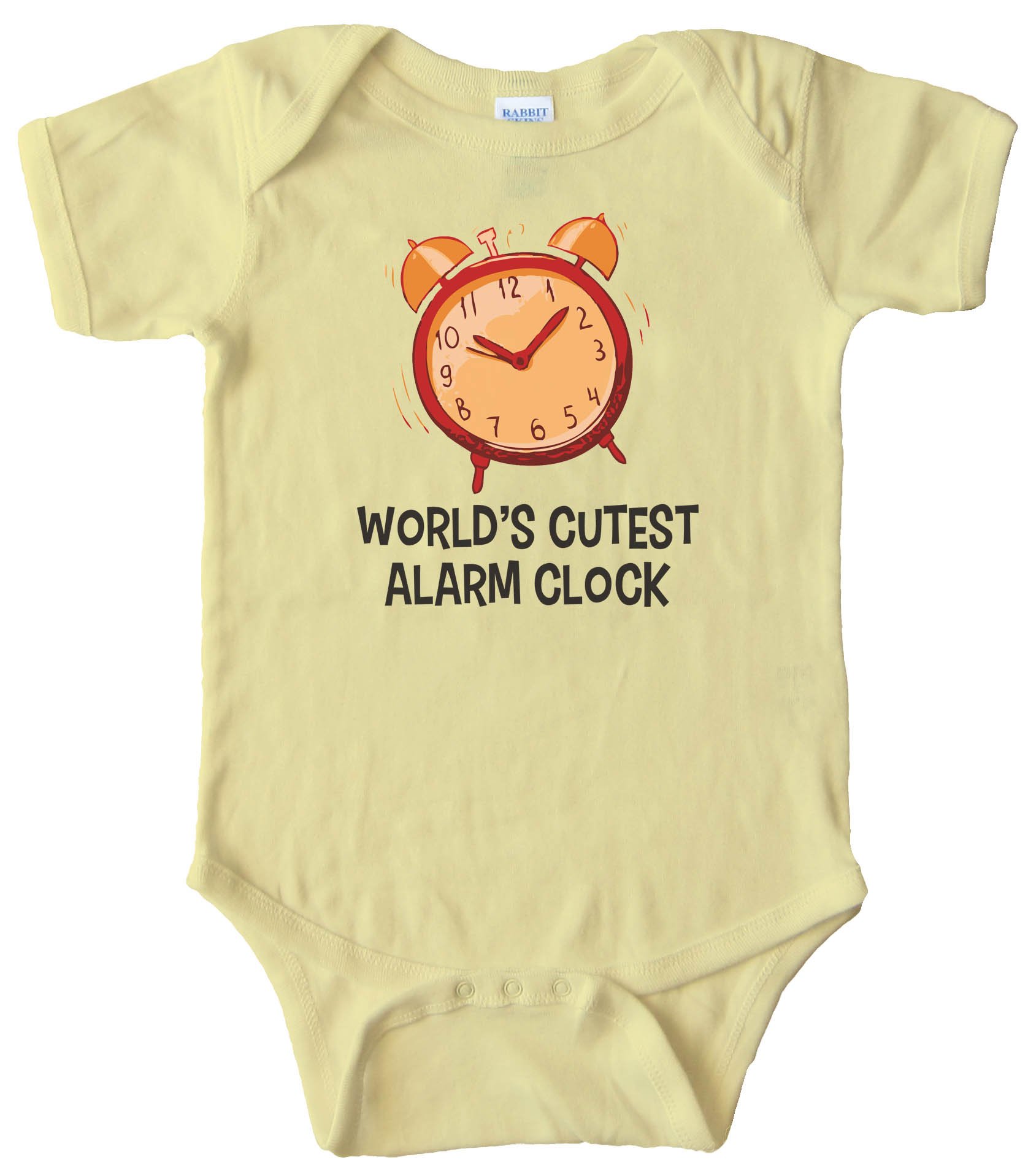 World'S Cutest Alarm Clock - Baby Bodysuit