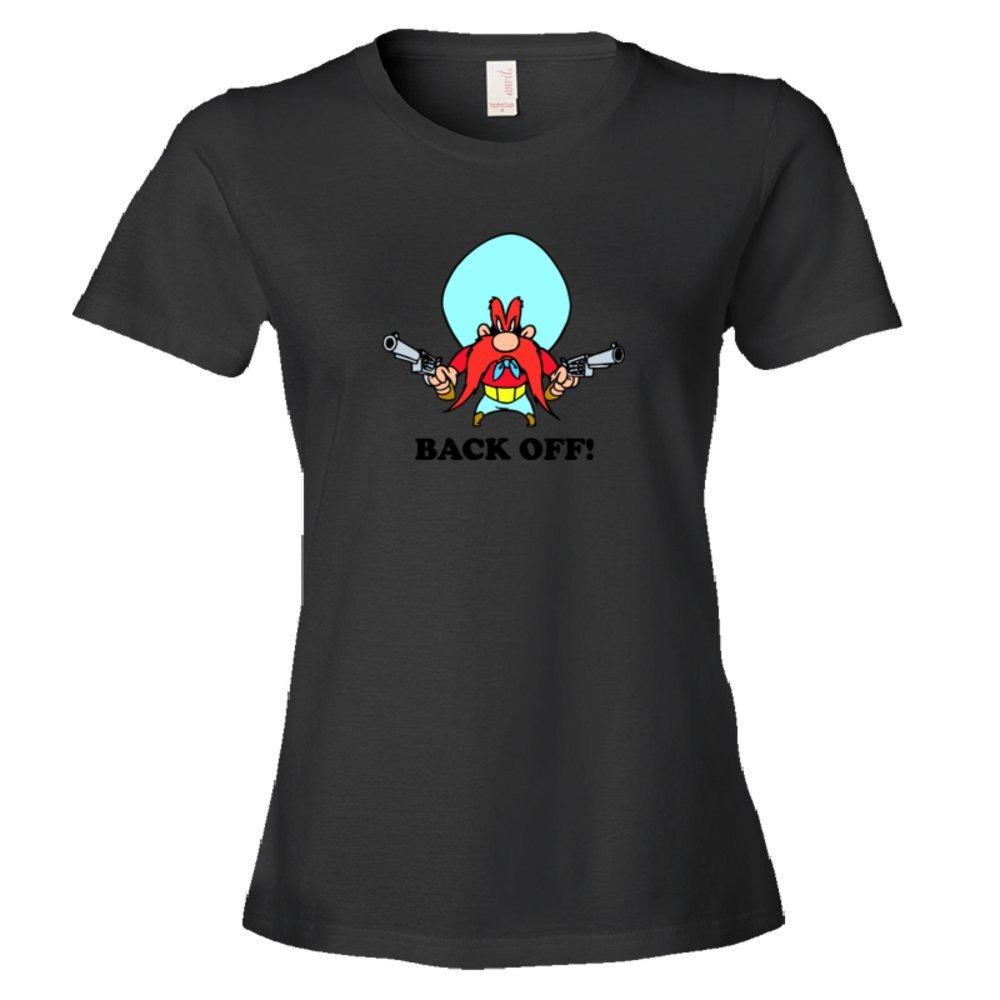 Womens Back Off! Yosemite Sam Classic - Tee Shirt