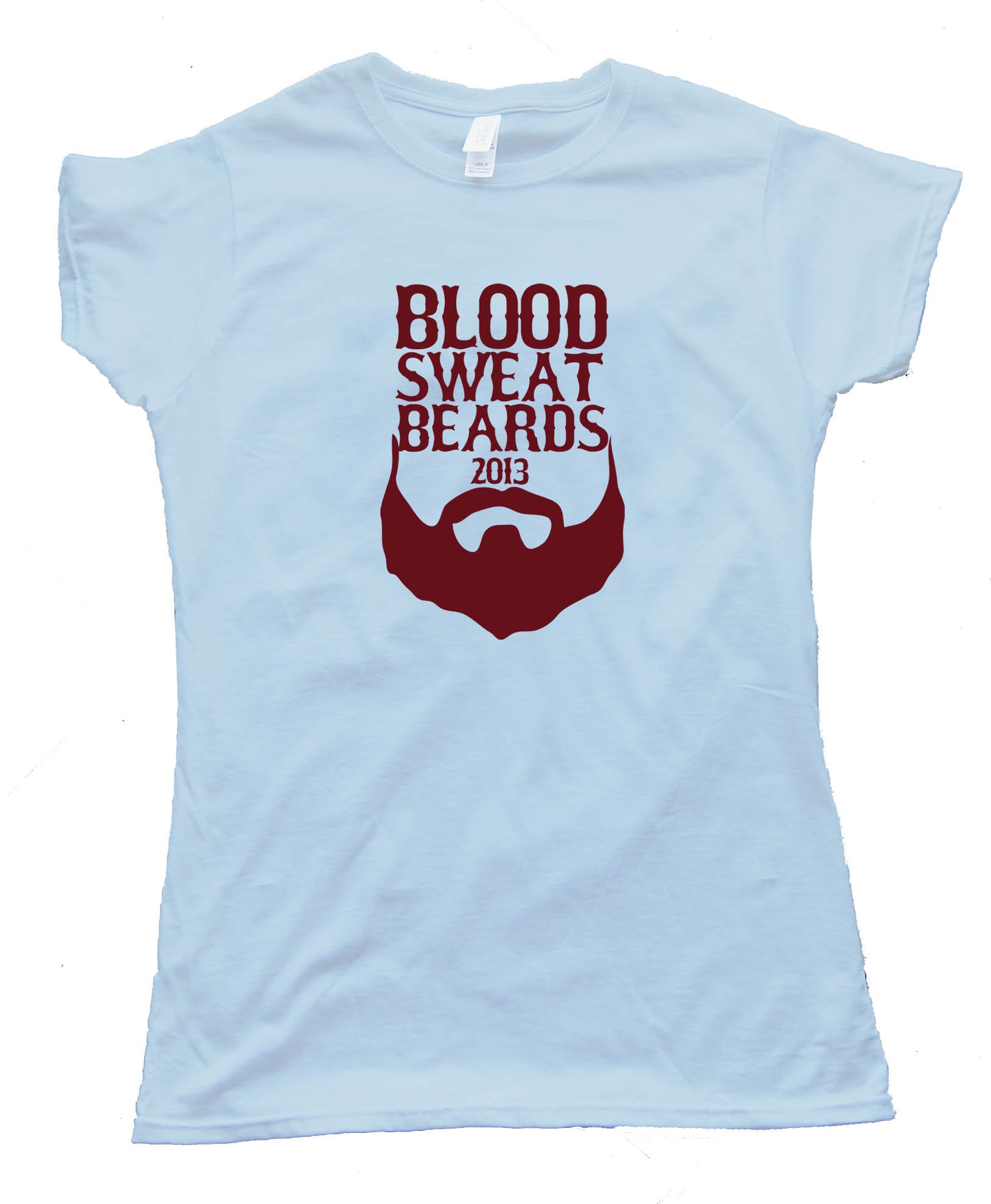 Womens Blood Sweat Beards 2013 Red Sox - Tee Shirt