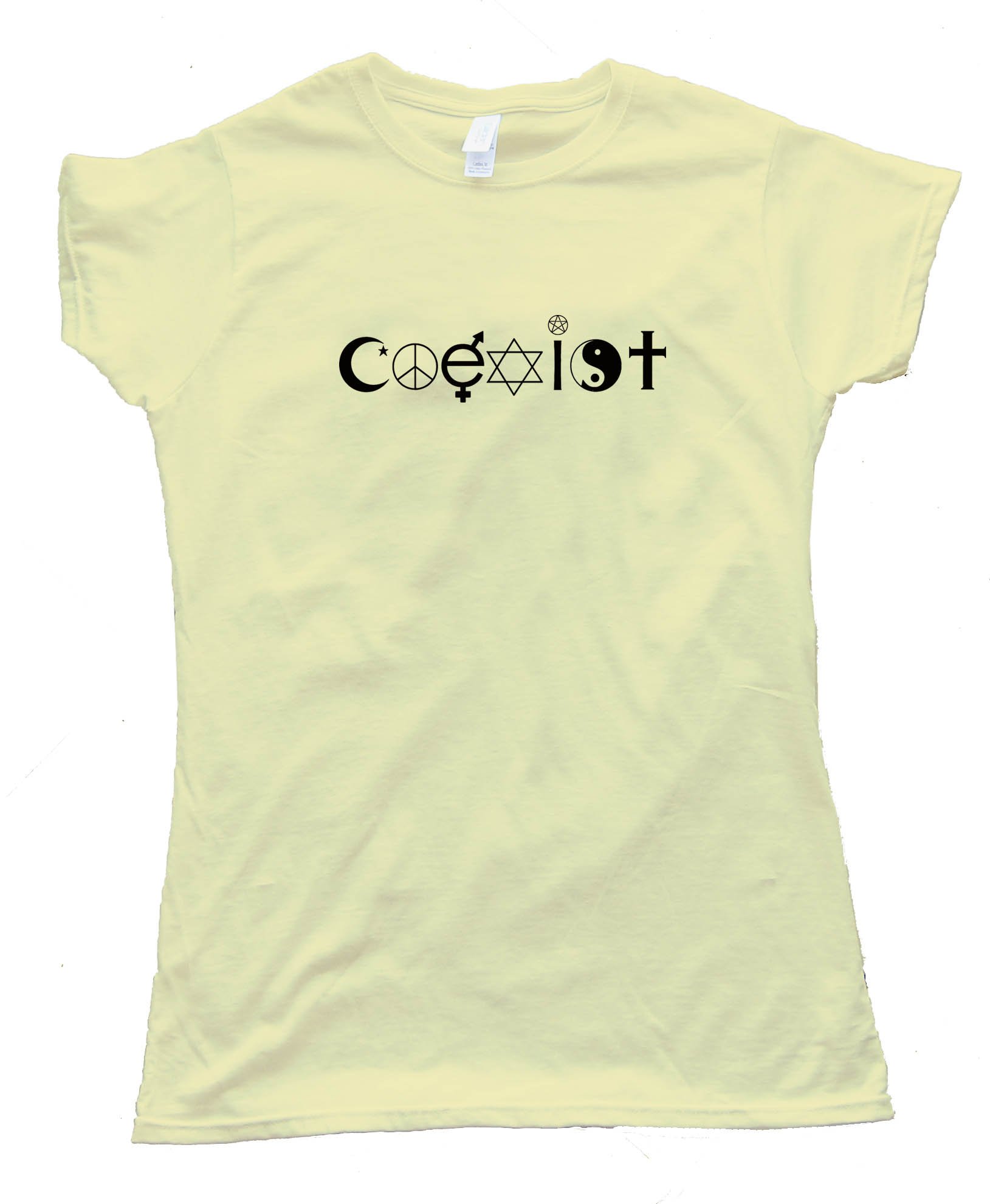 Womens Coexist Tee Shirt