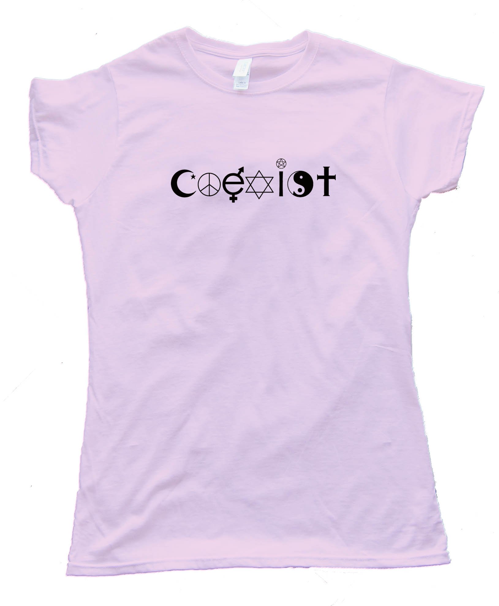 Womens Coexist Tee Shirt