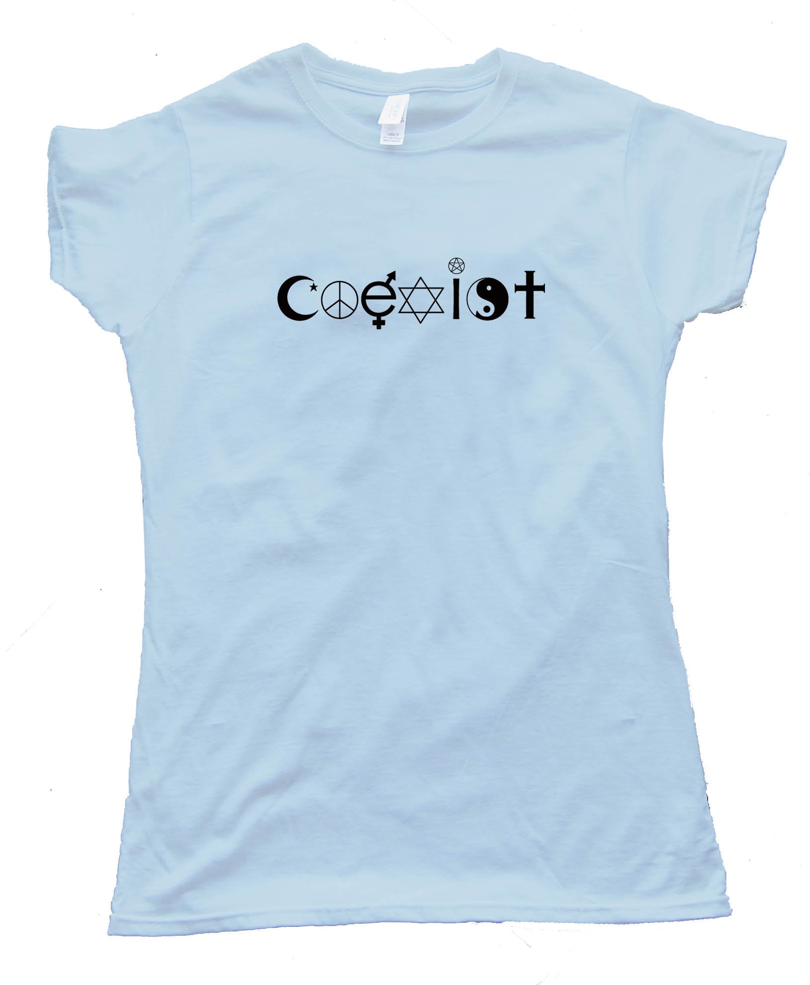 Womens Coexist Tee Shirt