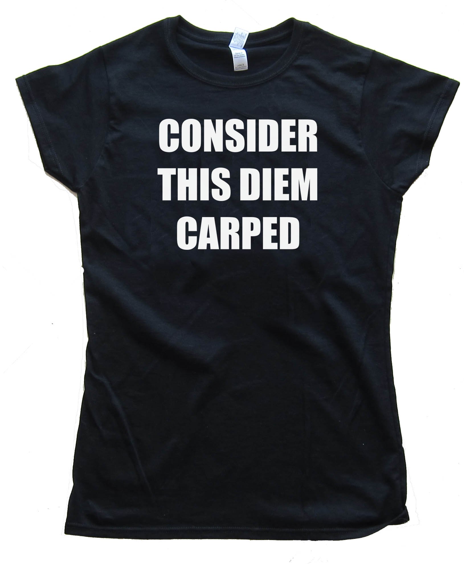 Womens Consider This Diem Carped - Tee Shirt