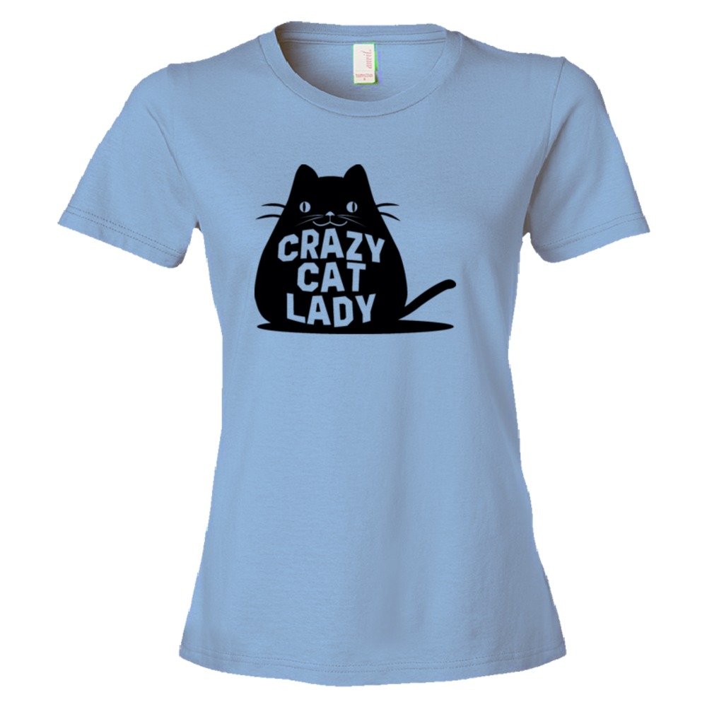 Womens Crazy Cat Lady Fat Cay - Tee Shirt