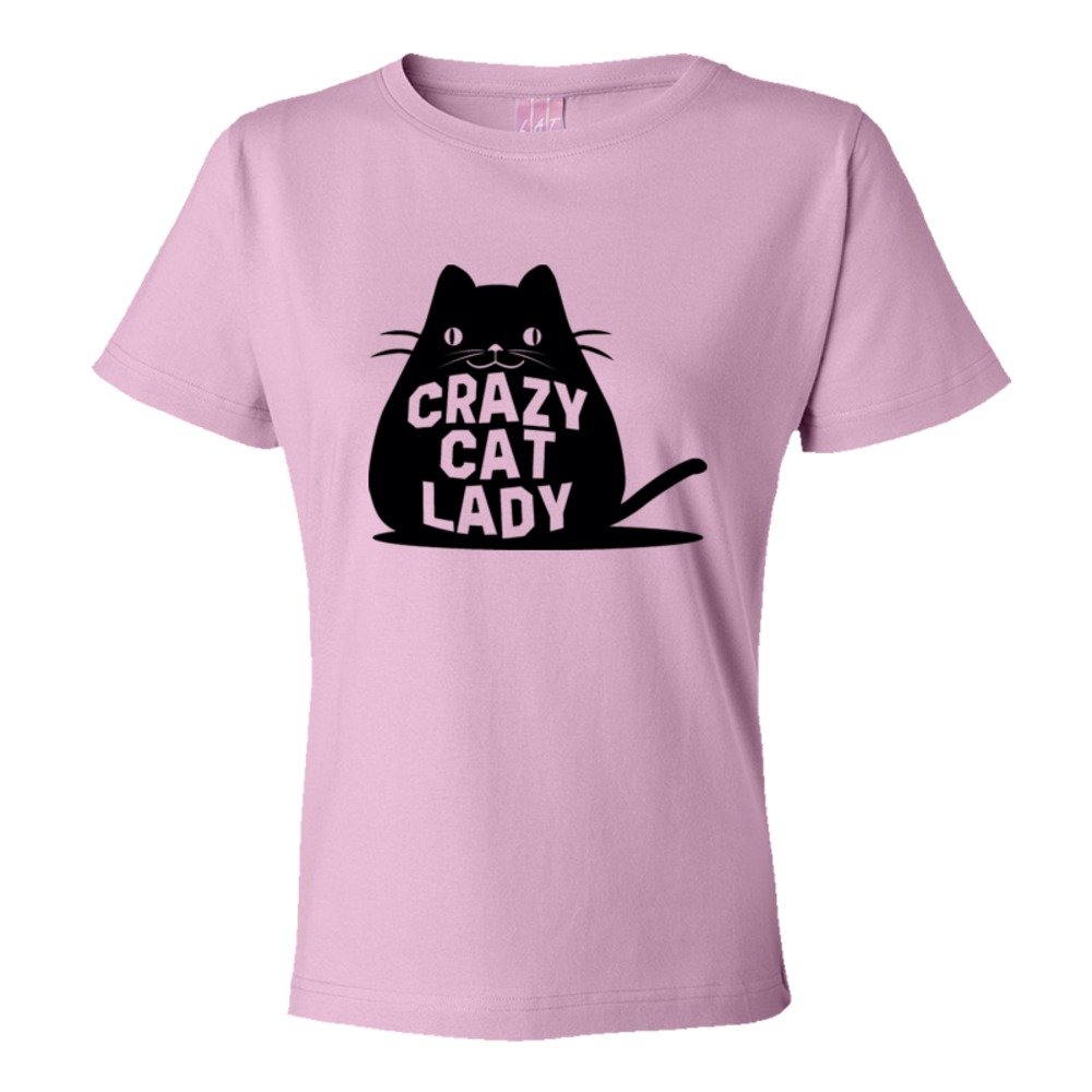 Womens Crazy Cat Lady Fat Cay - Tee Shirt