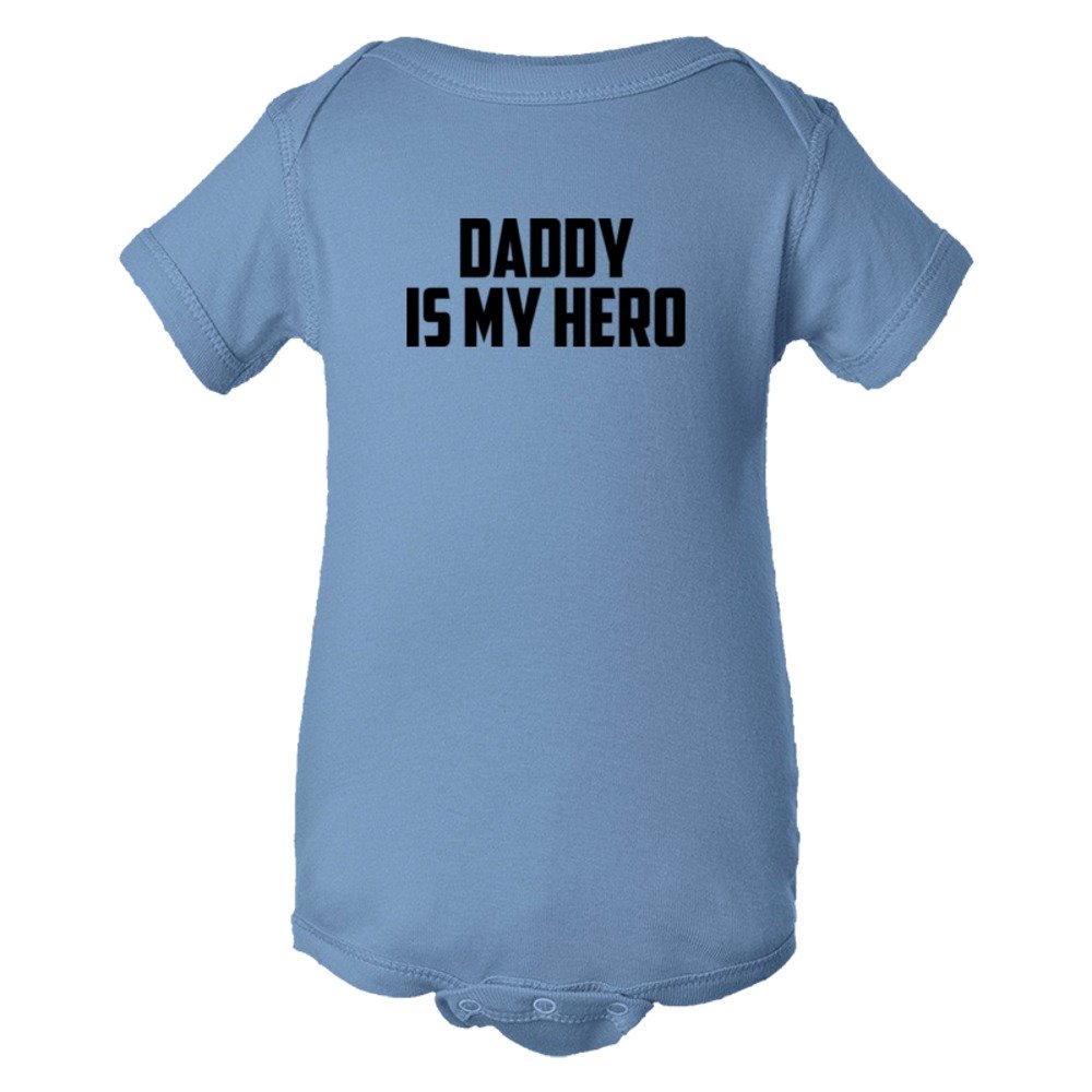 Baby Bodysuit Daddy Is My Hero