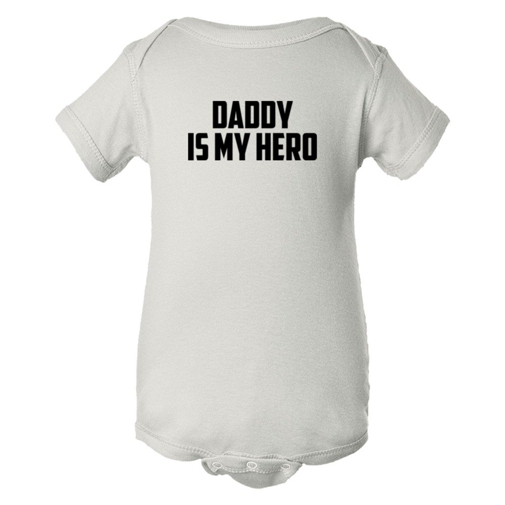 Baby Bodysuit Daddy Is My Hero