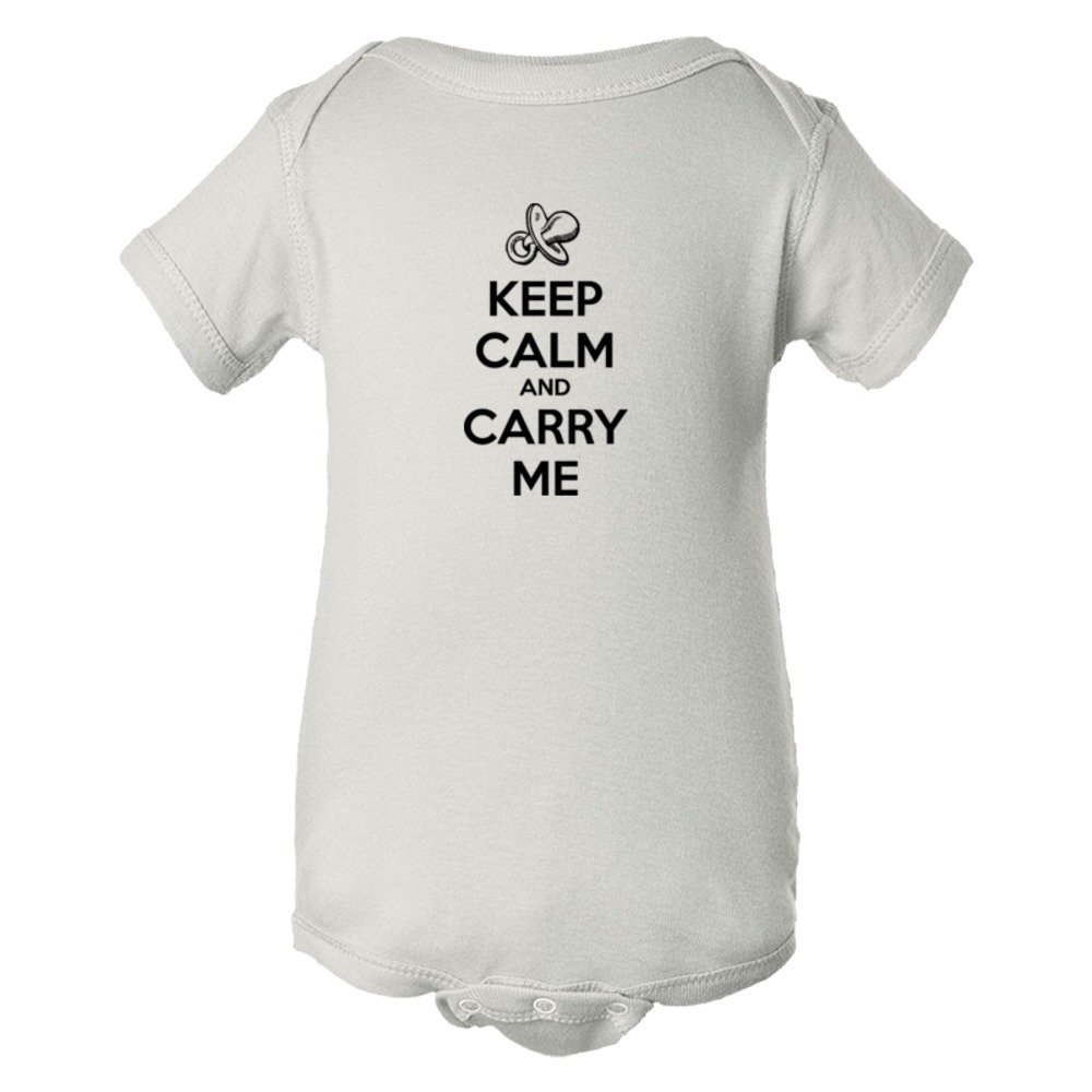 Baby Bodysuit Keep Calm And Carry Me