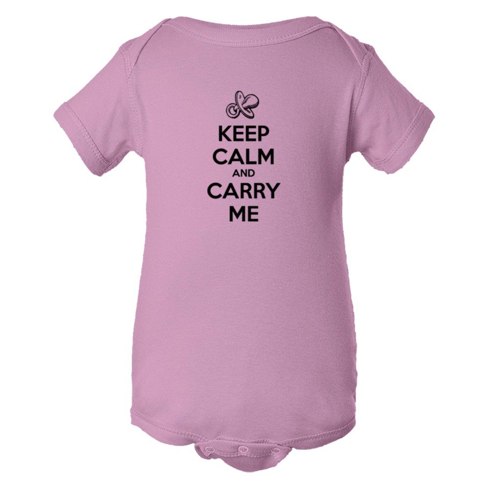 Baby Bodysuit Keep Calm And Carry Me