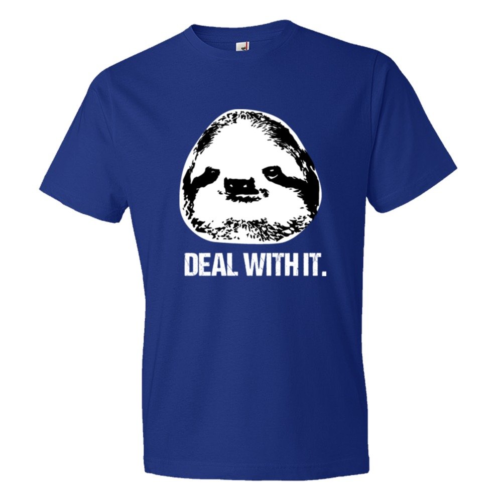 Deal With It Sloth - Tee Shirt