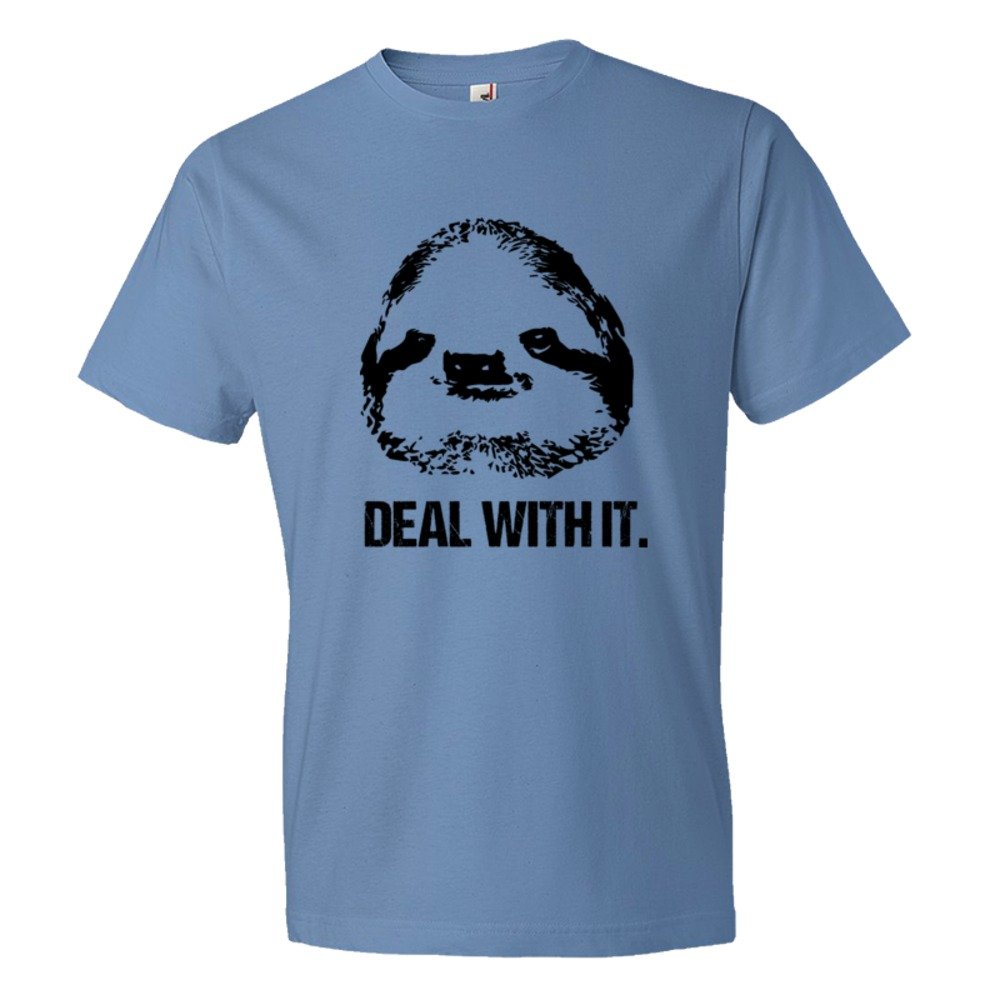 Deal With It Sloth - Tee Shirt