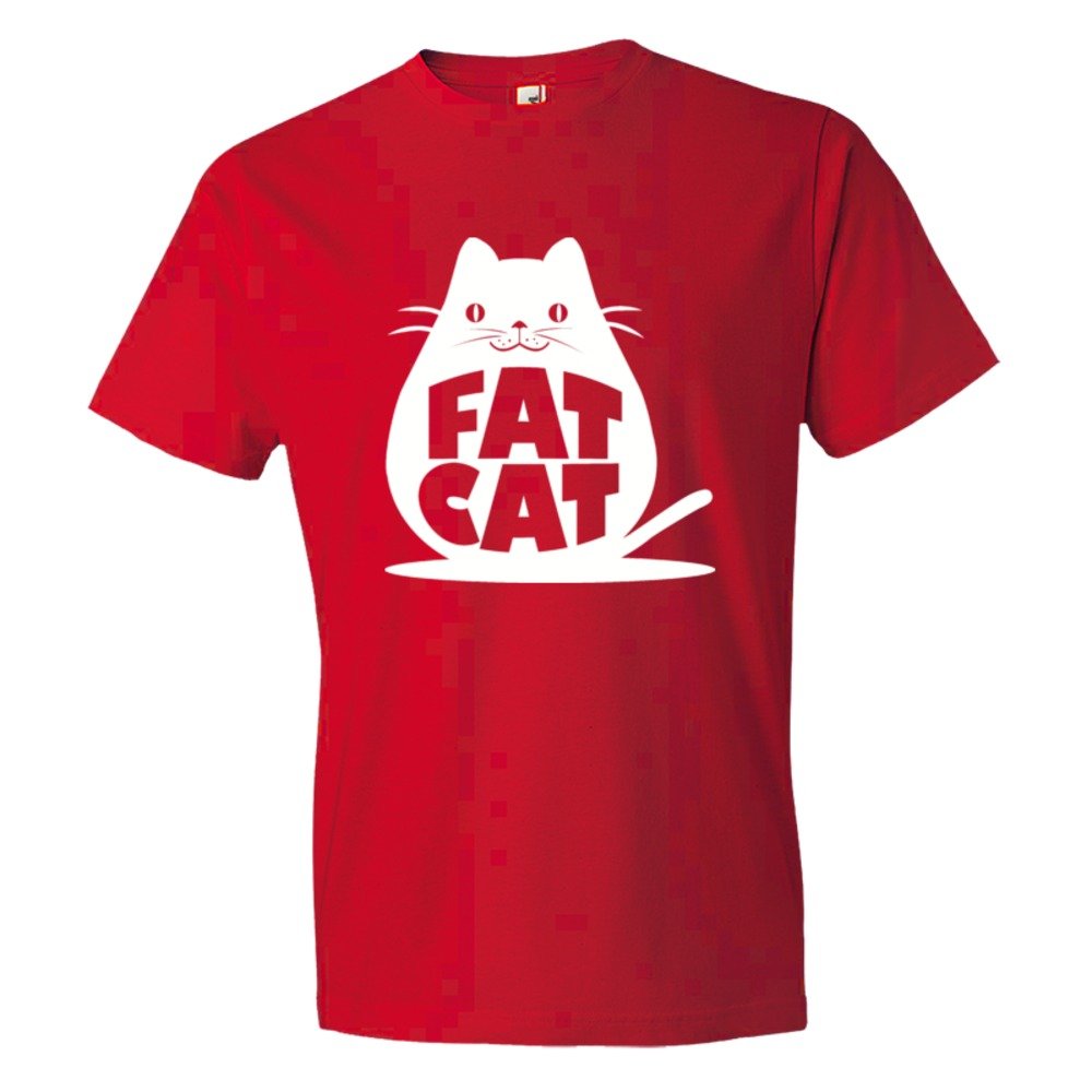 Fat Cat Feline Roundest - Tee Shirt