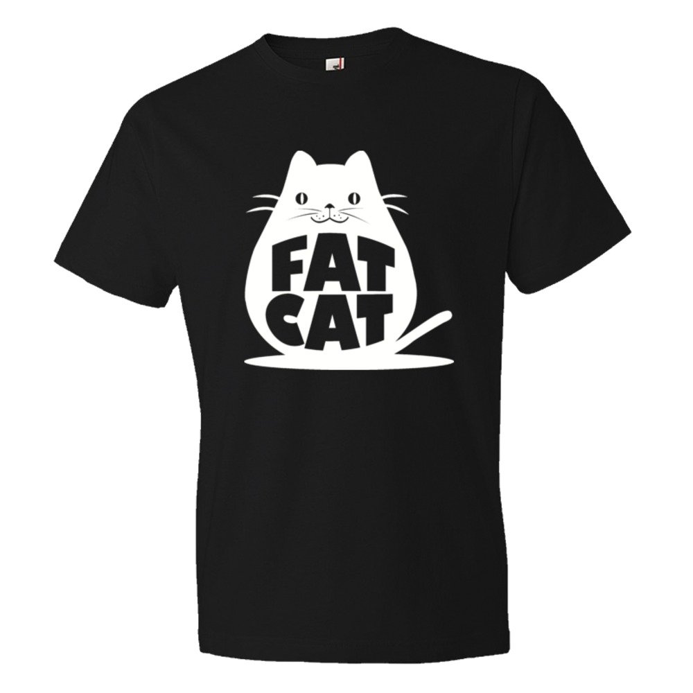 Fat Cat Feline Roundest - Tee Shirt