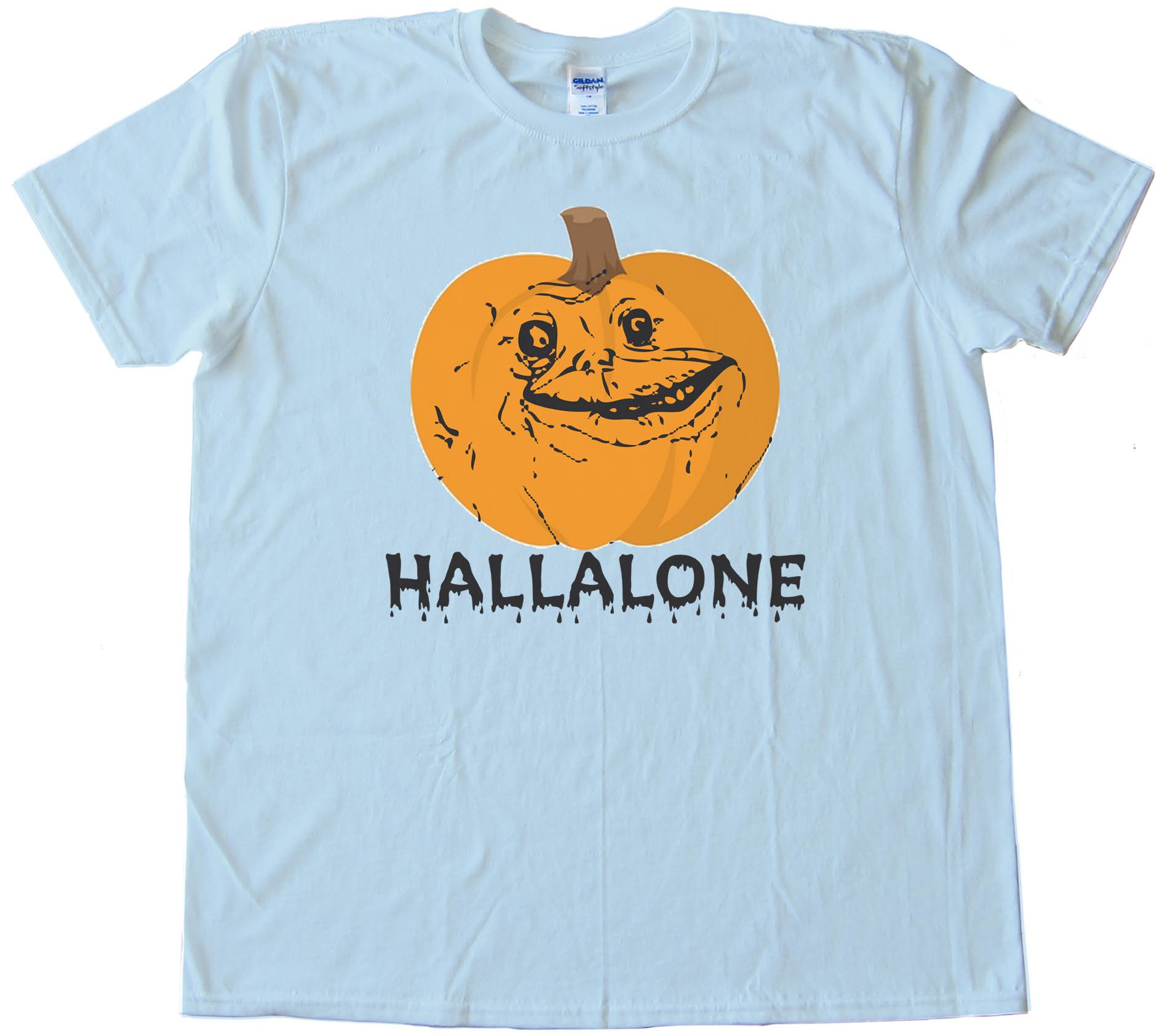 Hallalone Forever Alone Halloween - Tee Shirt