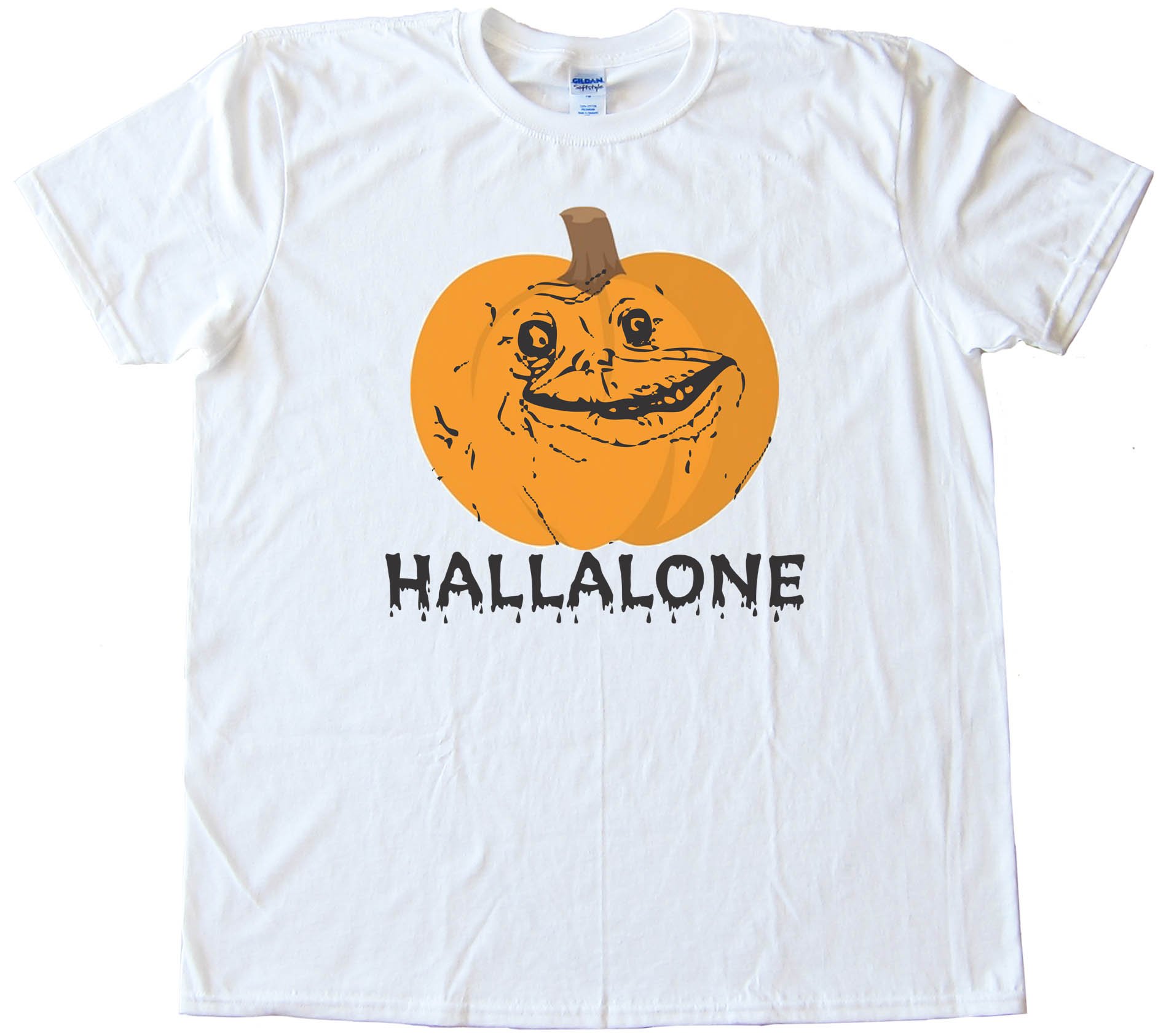 Hallalone Forever Alone Halloween - Tee Shirt