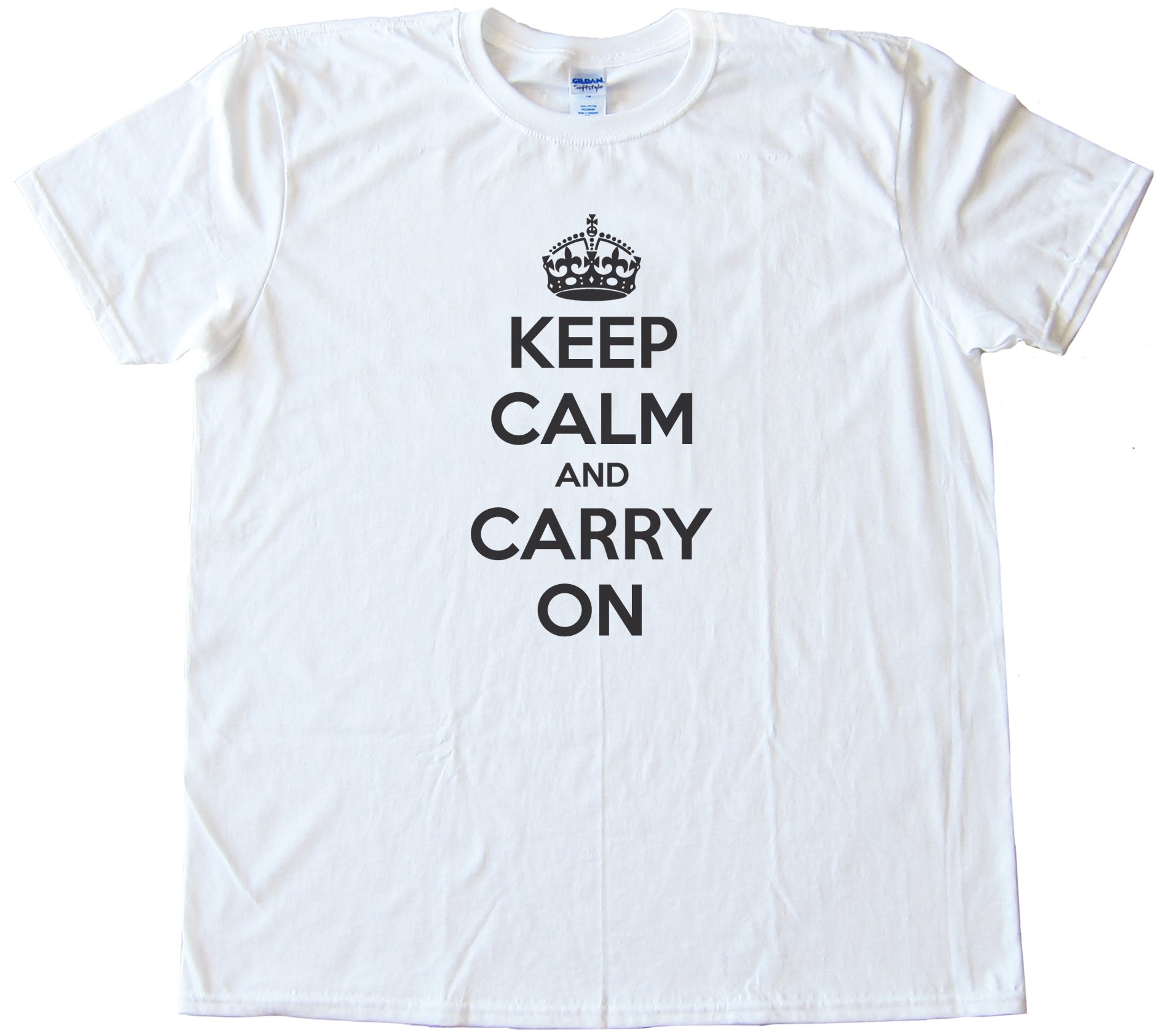 Keep Calm And Carry On - Tee Shirt