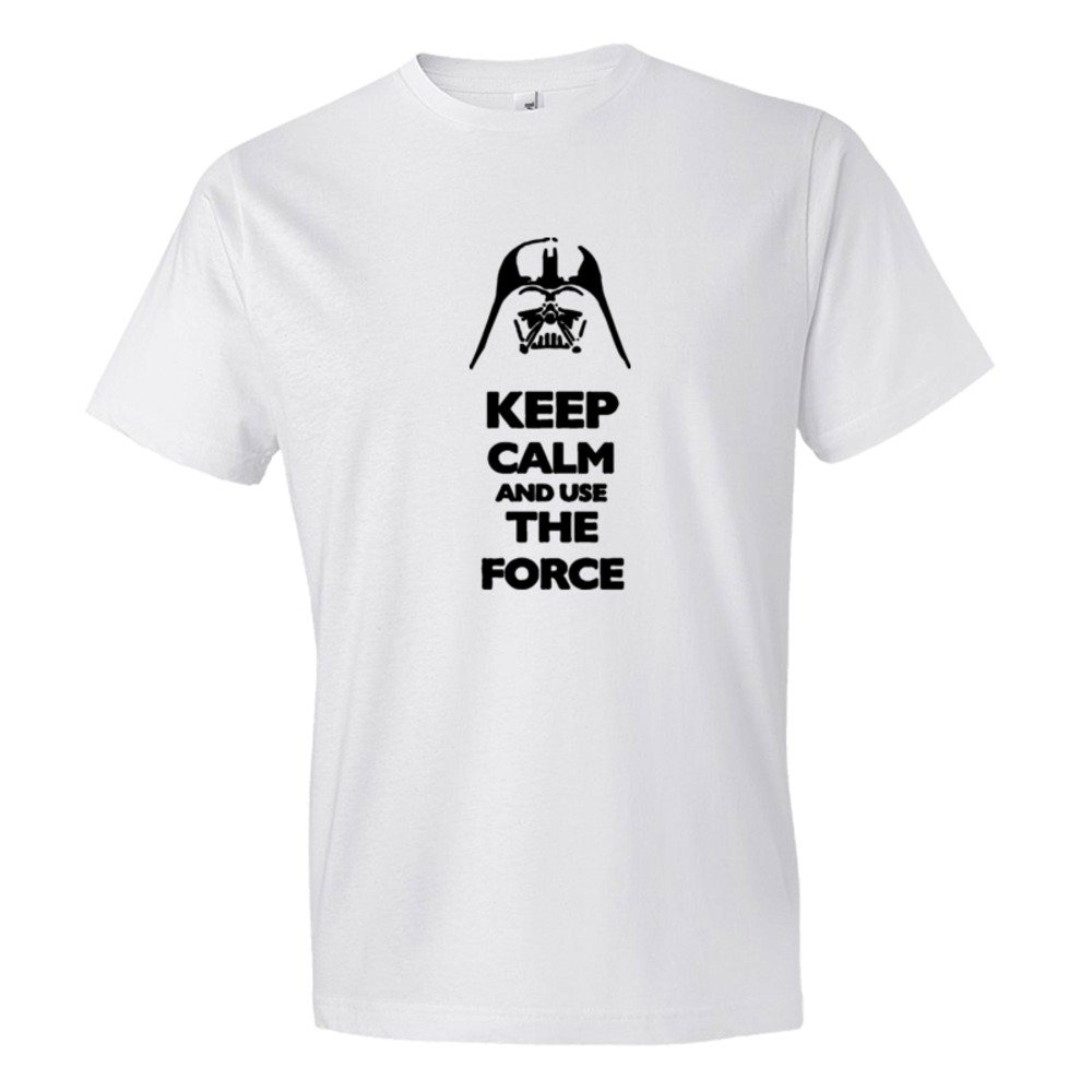 Keep Calm And Use The Force Darth Vader - Tee Shirt