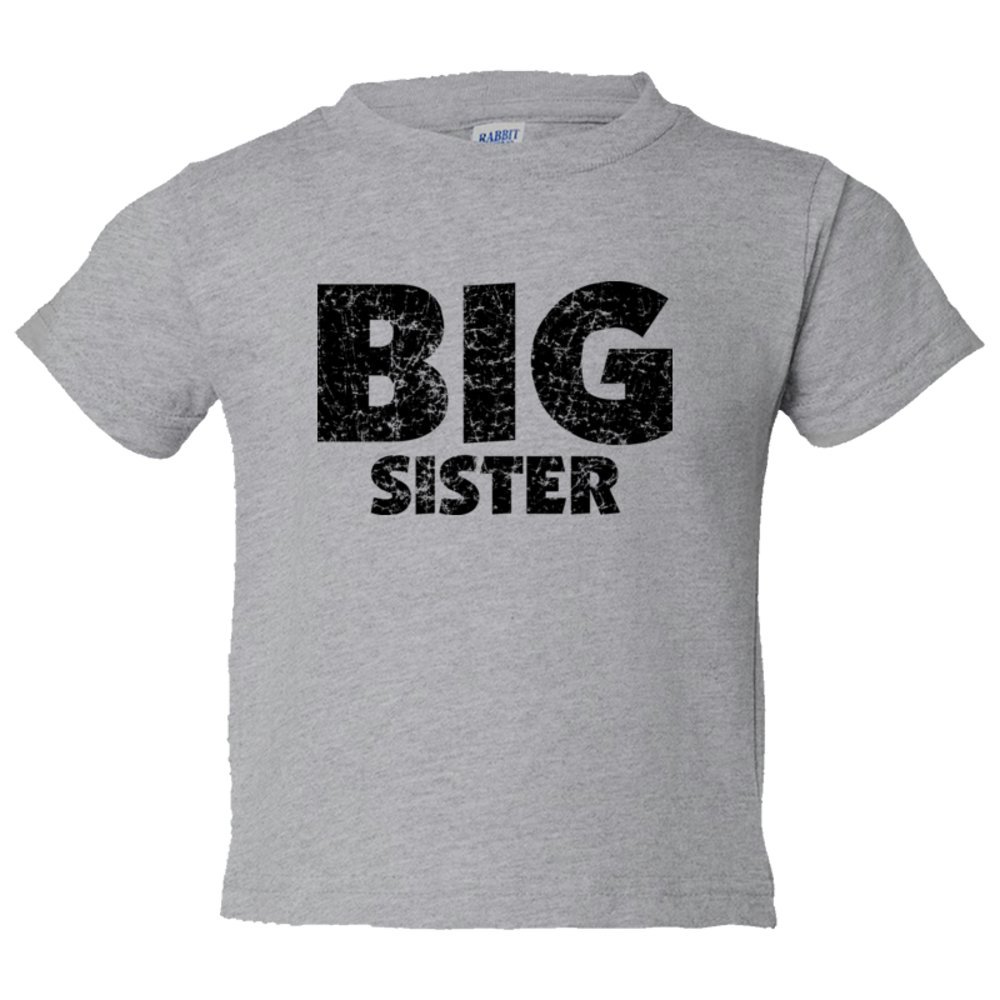 Toddler Sized Big Sister - Toddler Tee Shirt Rabbit Skins