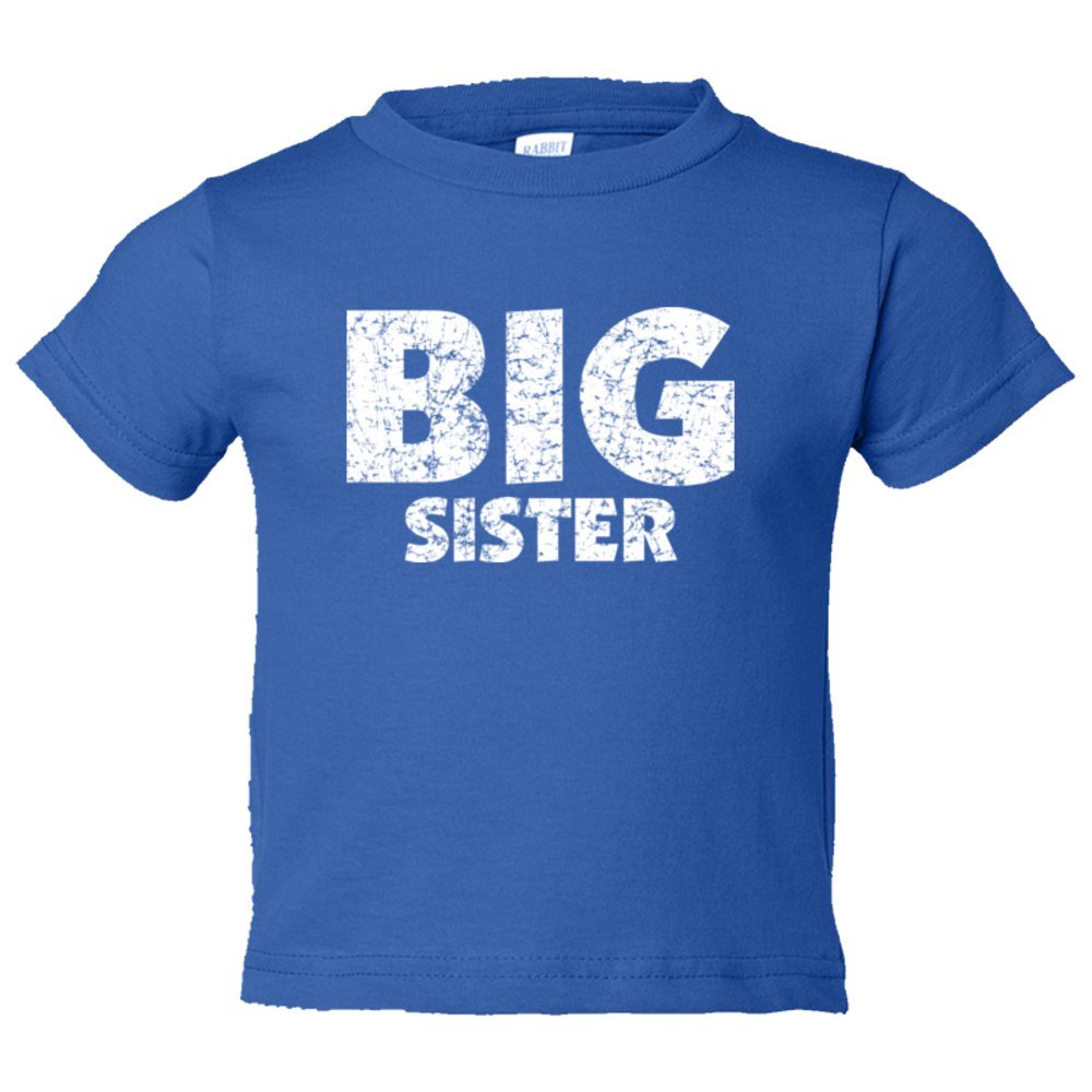 Toddler Sized Big Sister - Toddler Tee Shirt Rabbit Skins