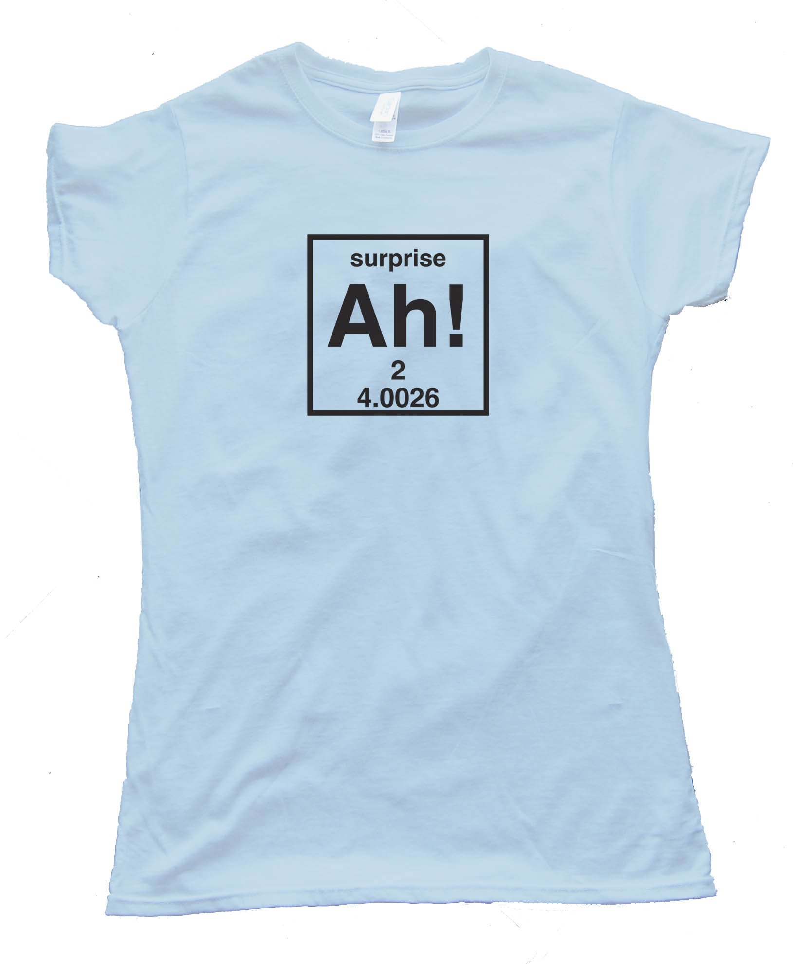 Womens Ah! The Element Of Surprise -Tee Shirt