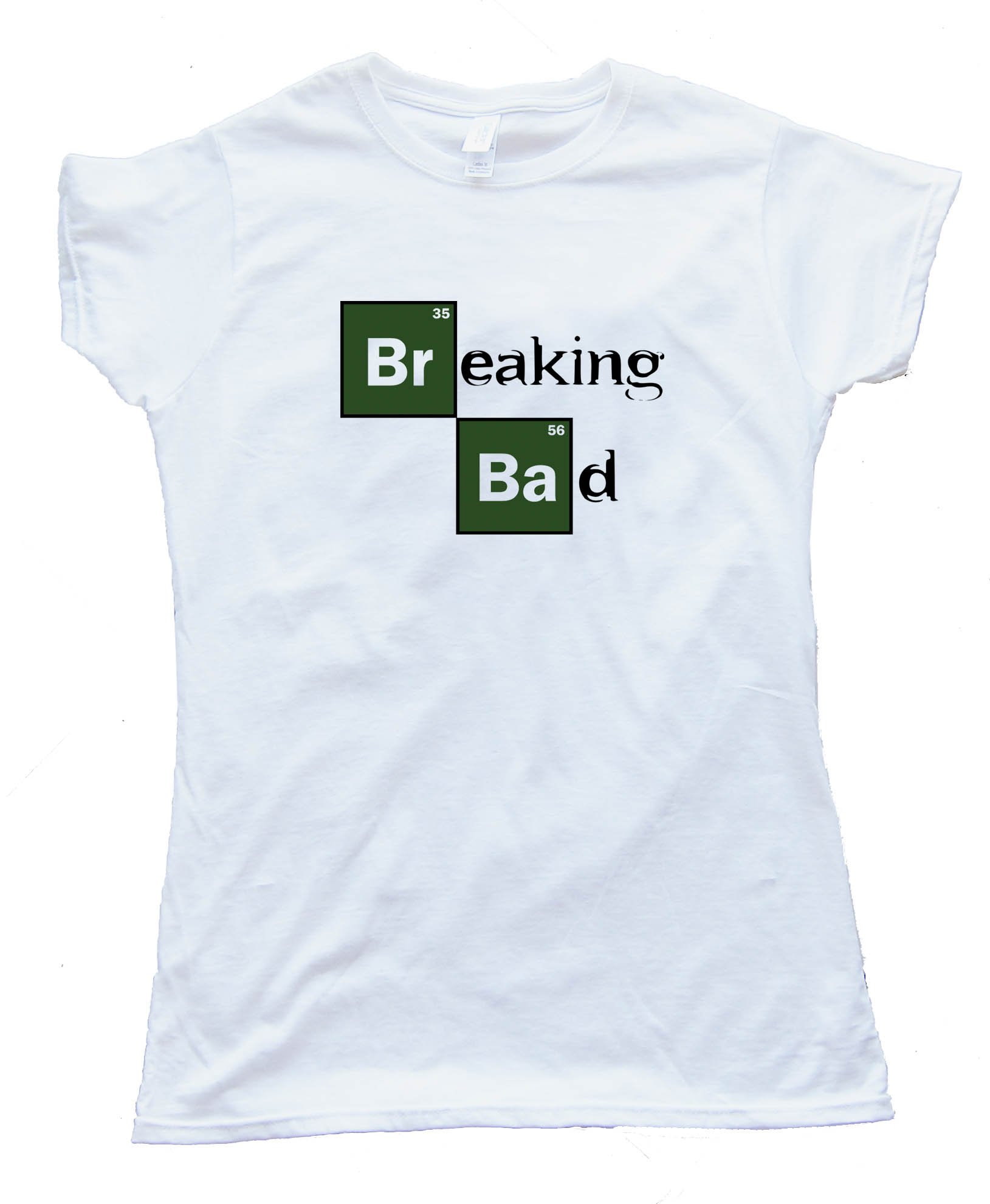 Womens Breaking Bad Periodic Chart Logo - Tee Shirt