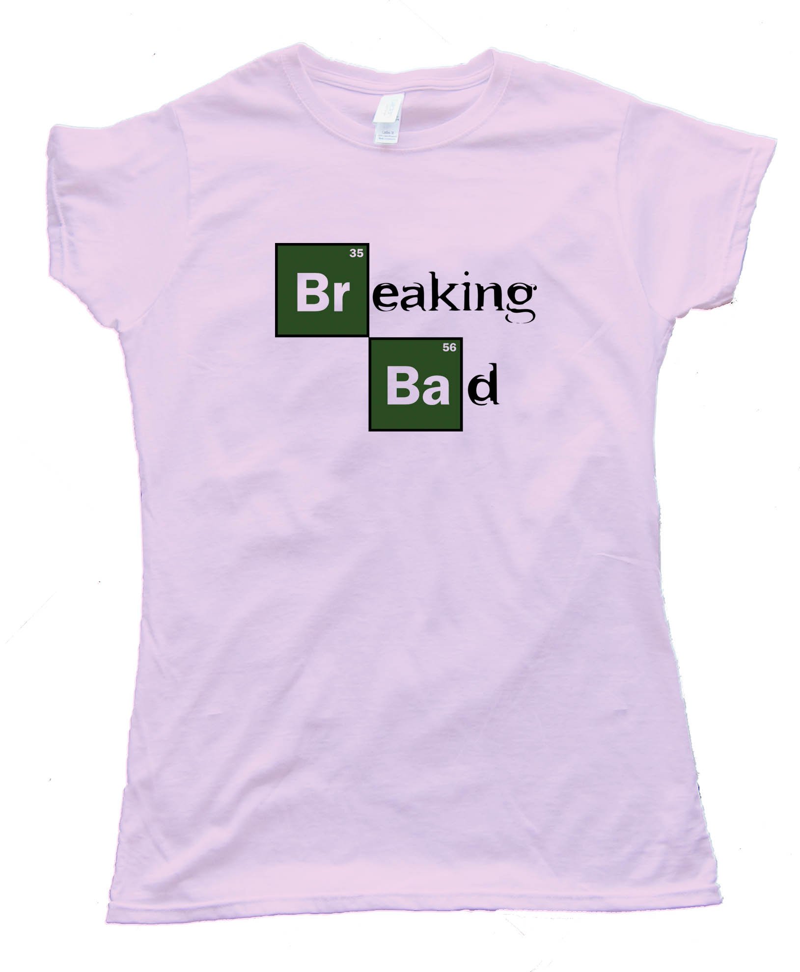 Womens Breaking Bad Periodic Chart Logo - Tee Shirt