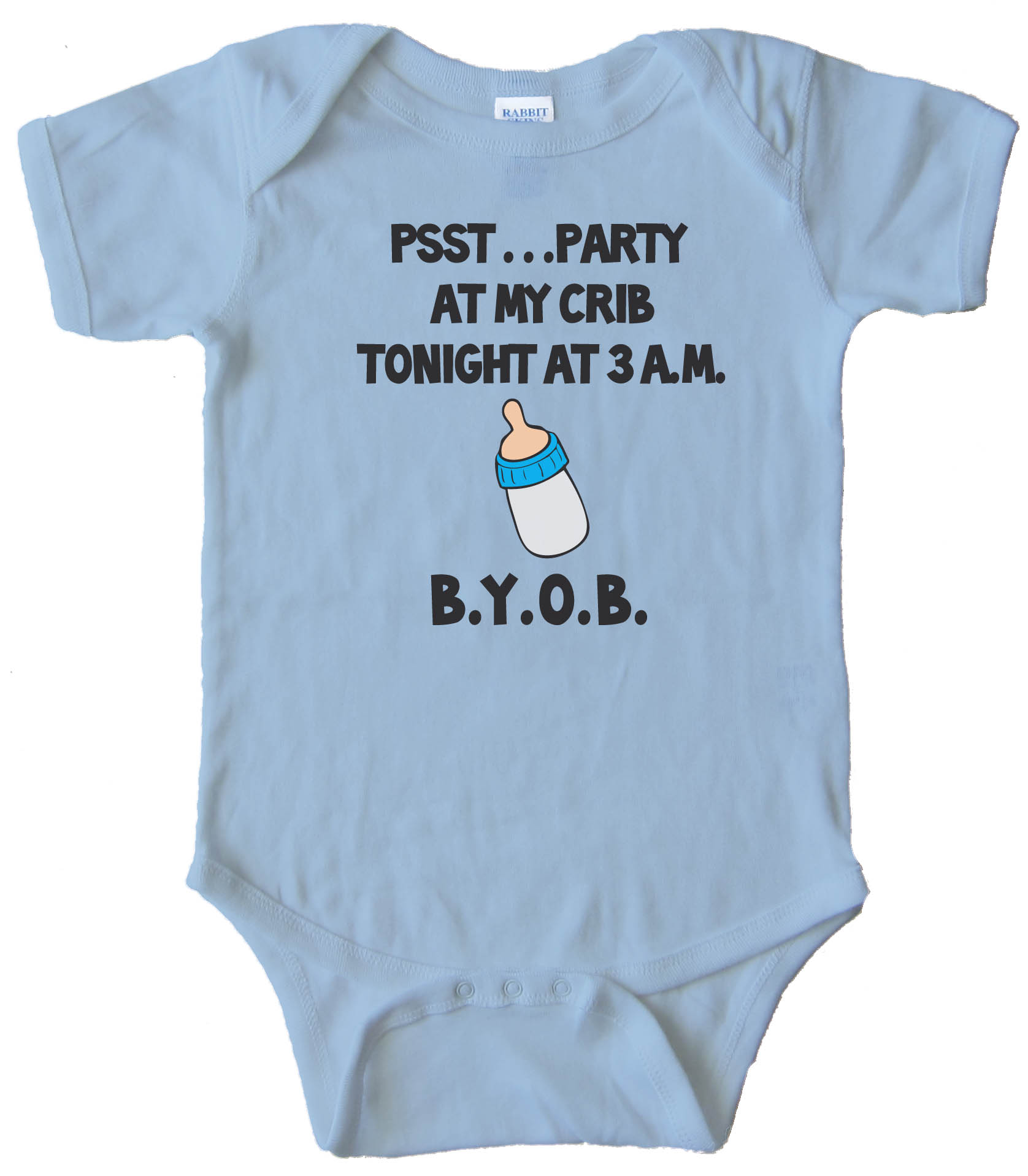 Party At My Crib Tonight Baby Bodysuit