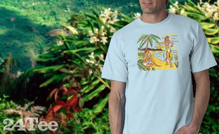 Hula Girl Tee Shirt